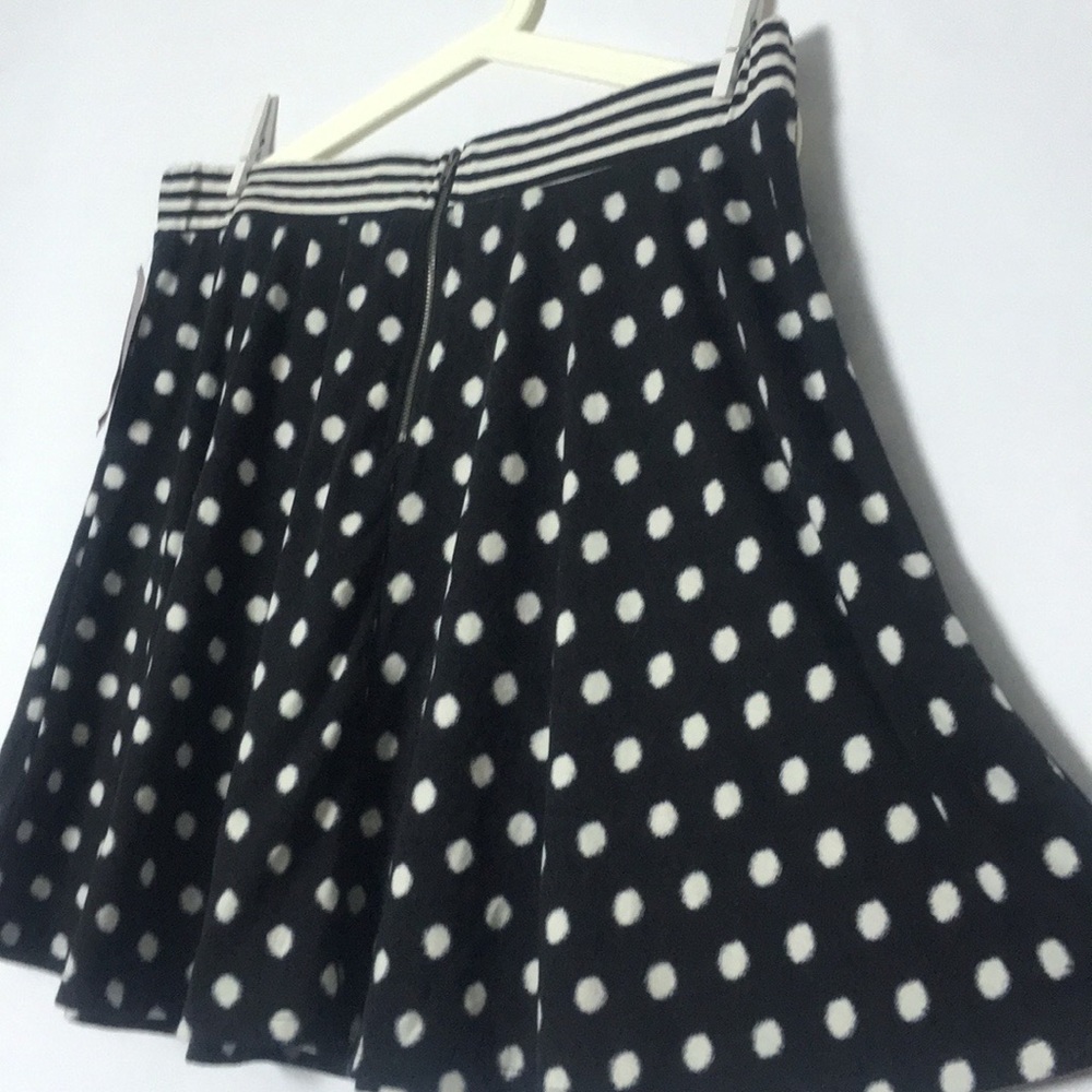 Playful Polka Dots & Stripes Skirt